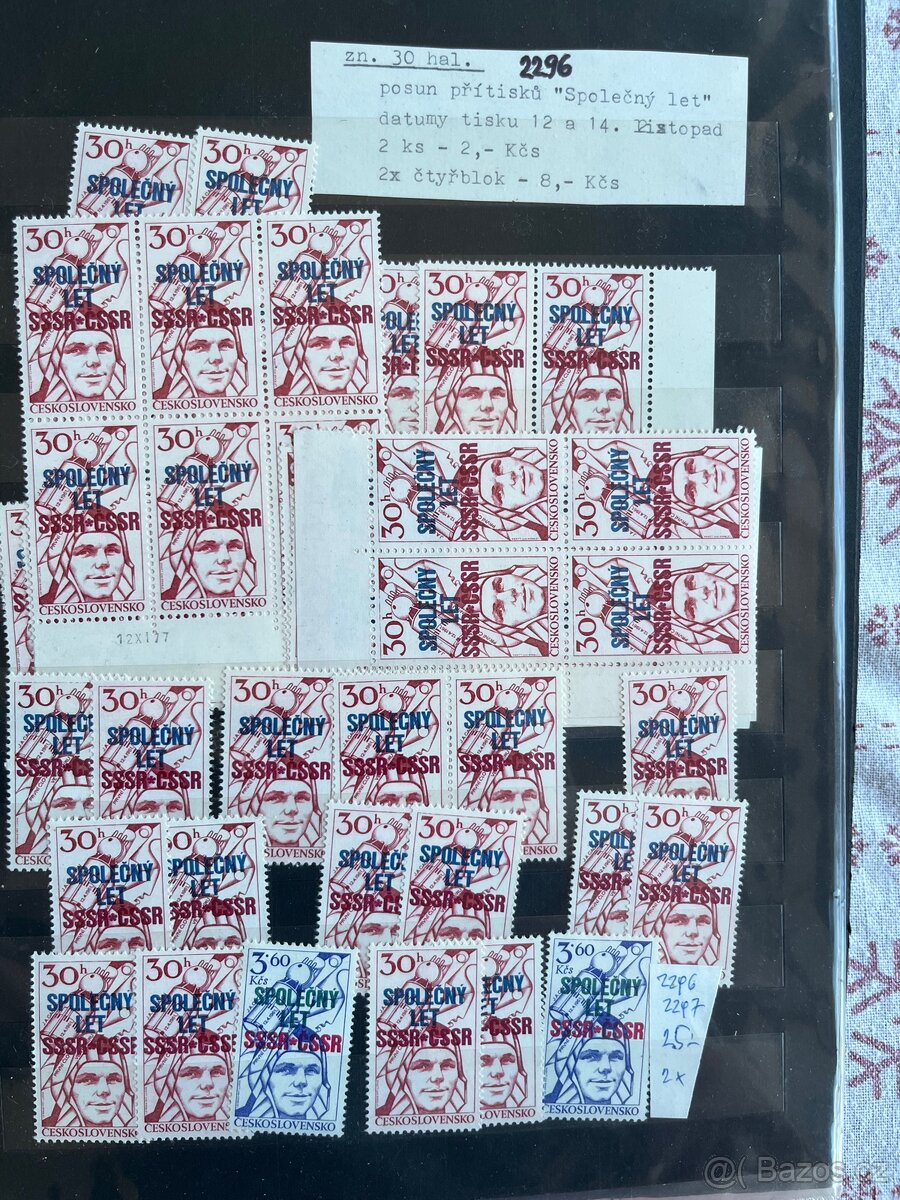 Zvláštnosti ČS. Známek - 5