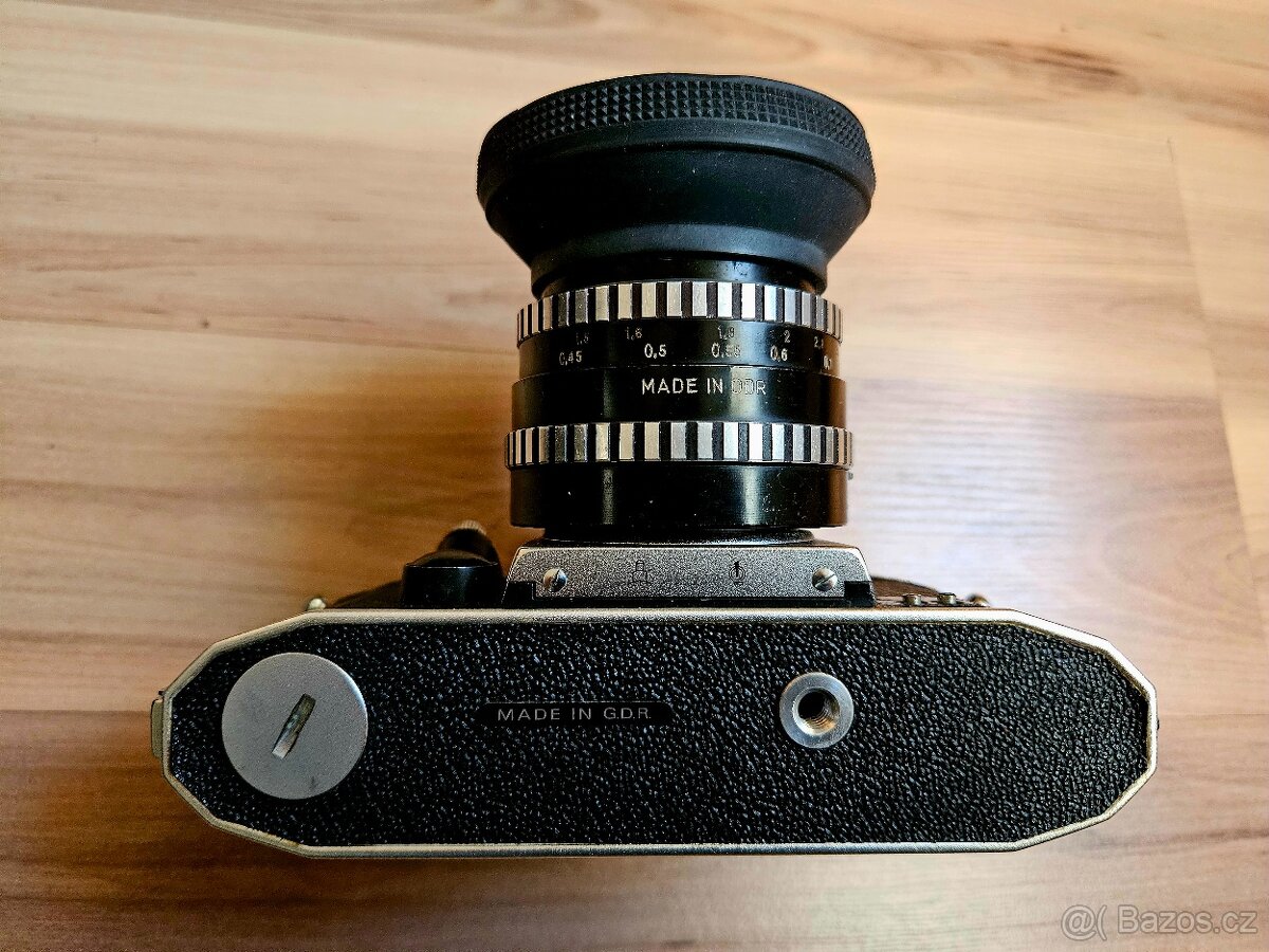 Praktica Super TL + CARL ZEISS JENA PANCOLAR f1.8/50 - 5