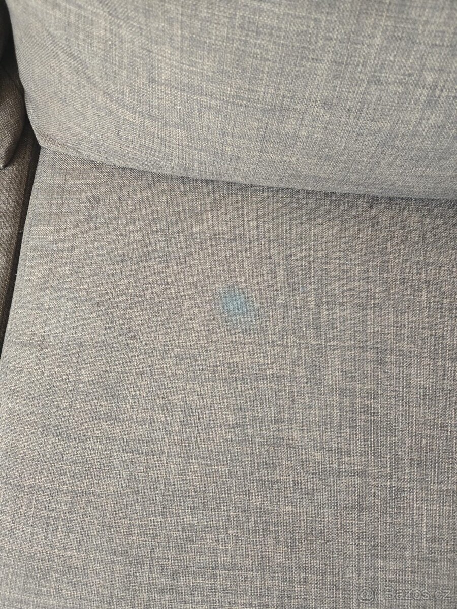 Rohová rozkládací sedačka s úložným prostorem - 5