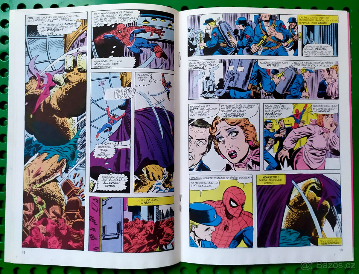 Komiks SPIDERMAN č. 8/1991 Semic velmi PĚKNÝ STAV - 5