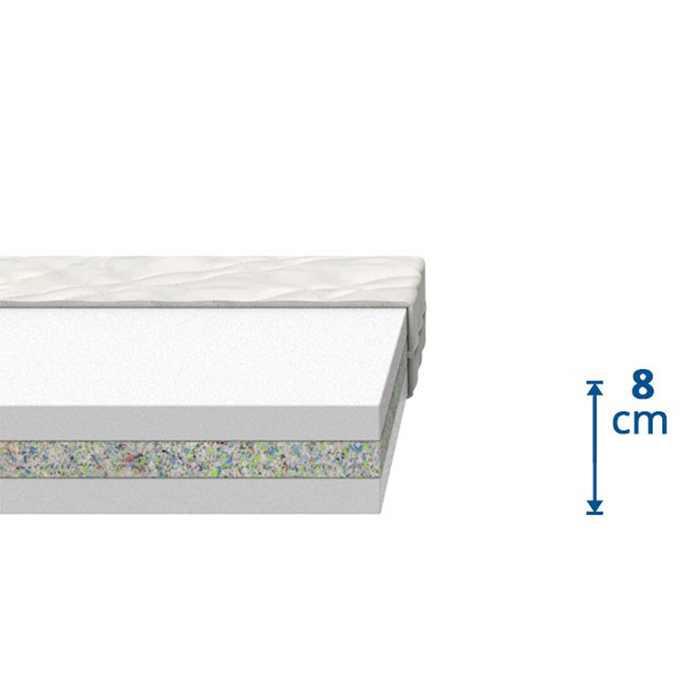 Matrace (nová) 60x120cm + 5x prostěradlo + mantinel - 5