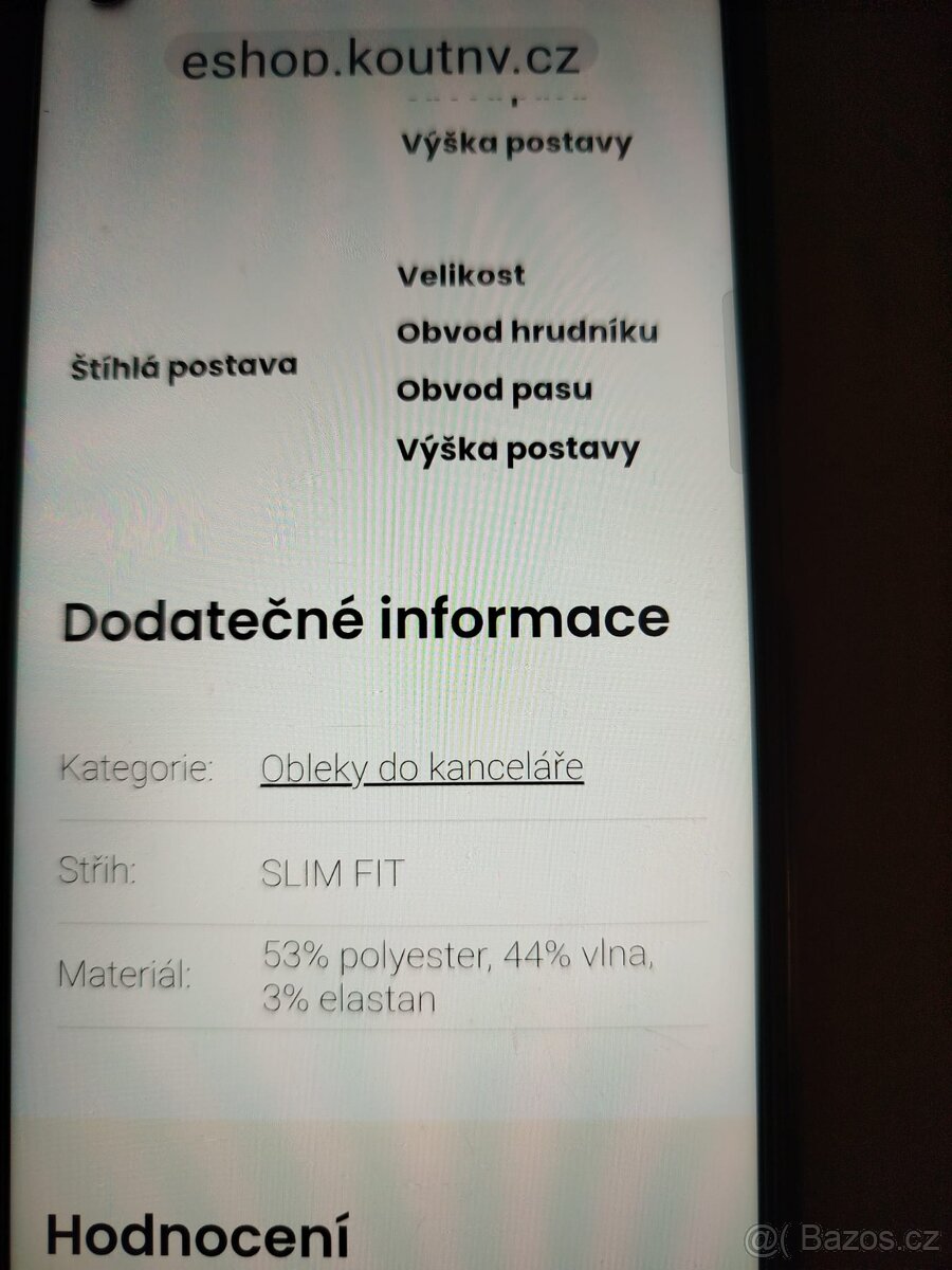 Pánský oblek Koutný - 5