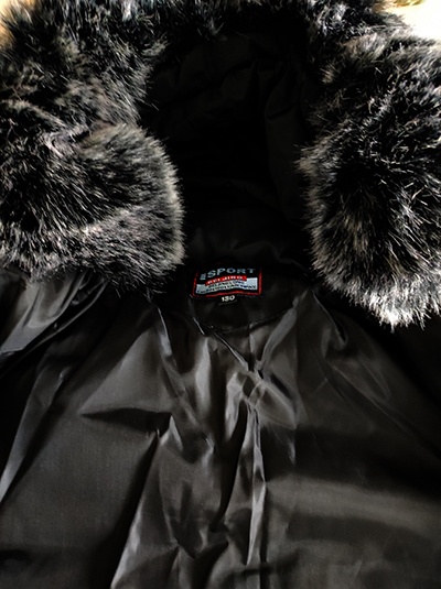 Souprava teplá bunda plus oteplovací kalhoty věk 6- 7 - nové - 5