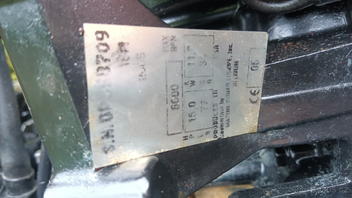 Lodní motor 2takt Mercury 15 HP krátká noha 2-takt 2T 11 kW - 5