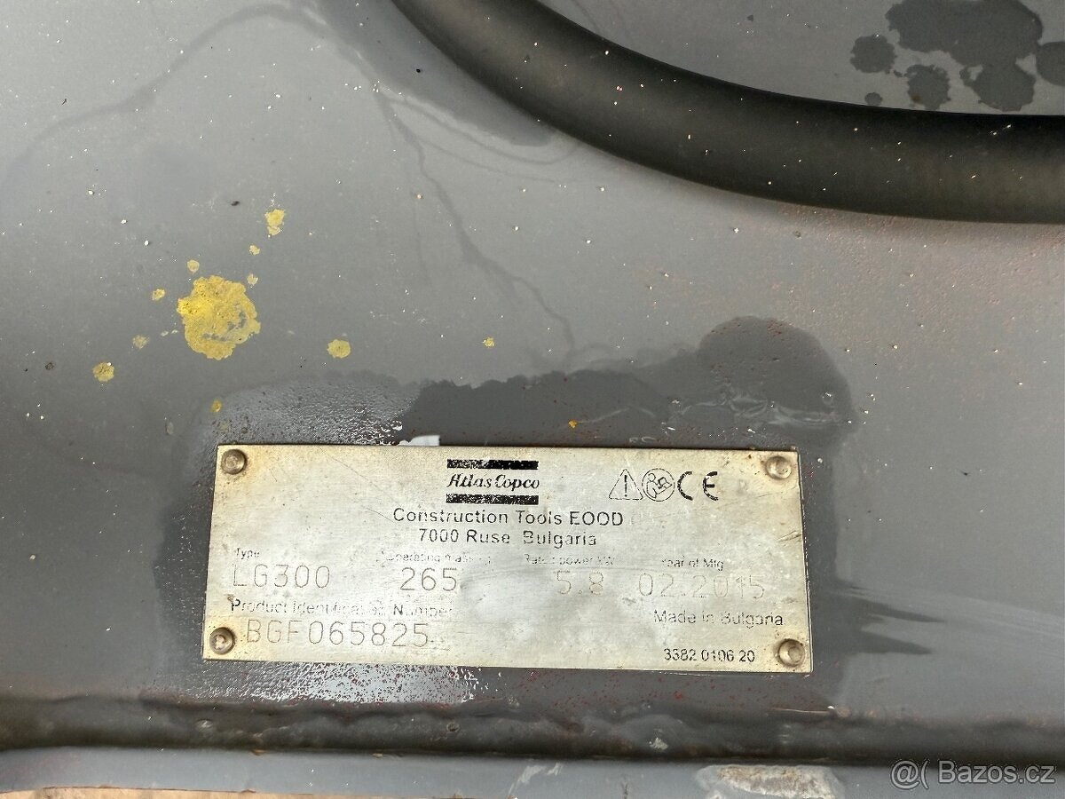 Atlas Copco LG300 reverzní vibrační deska 265kg - 5