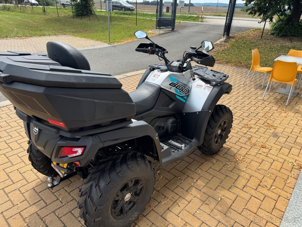 Čtyřkolka CFMOTO Gladiator X600 EPS T3b + sněžné pásy CAMSO - 5