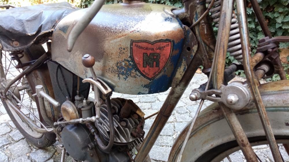 Motocykl MR. 40 léta. - 5