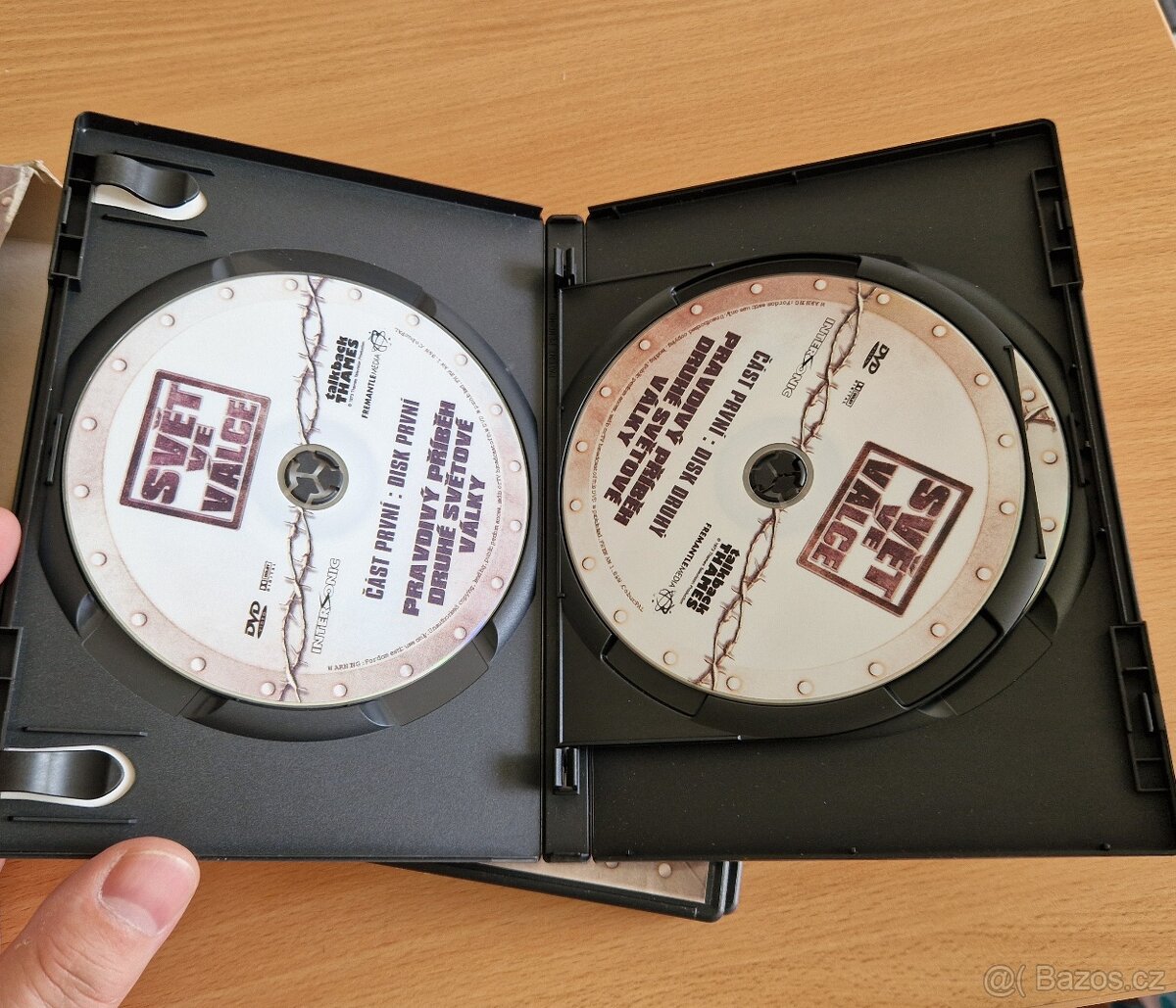 set 9x DVD, Svět ve válce, WWII - 5