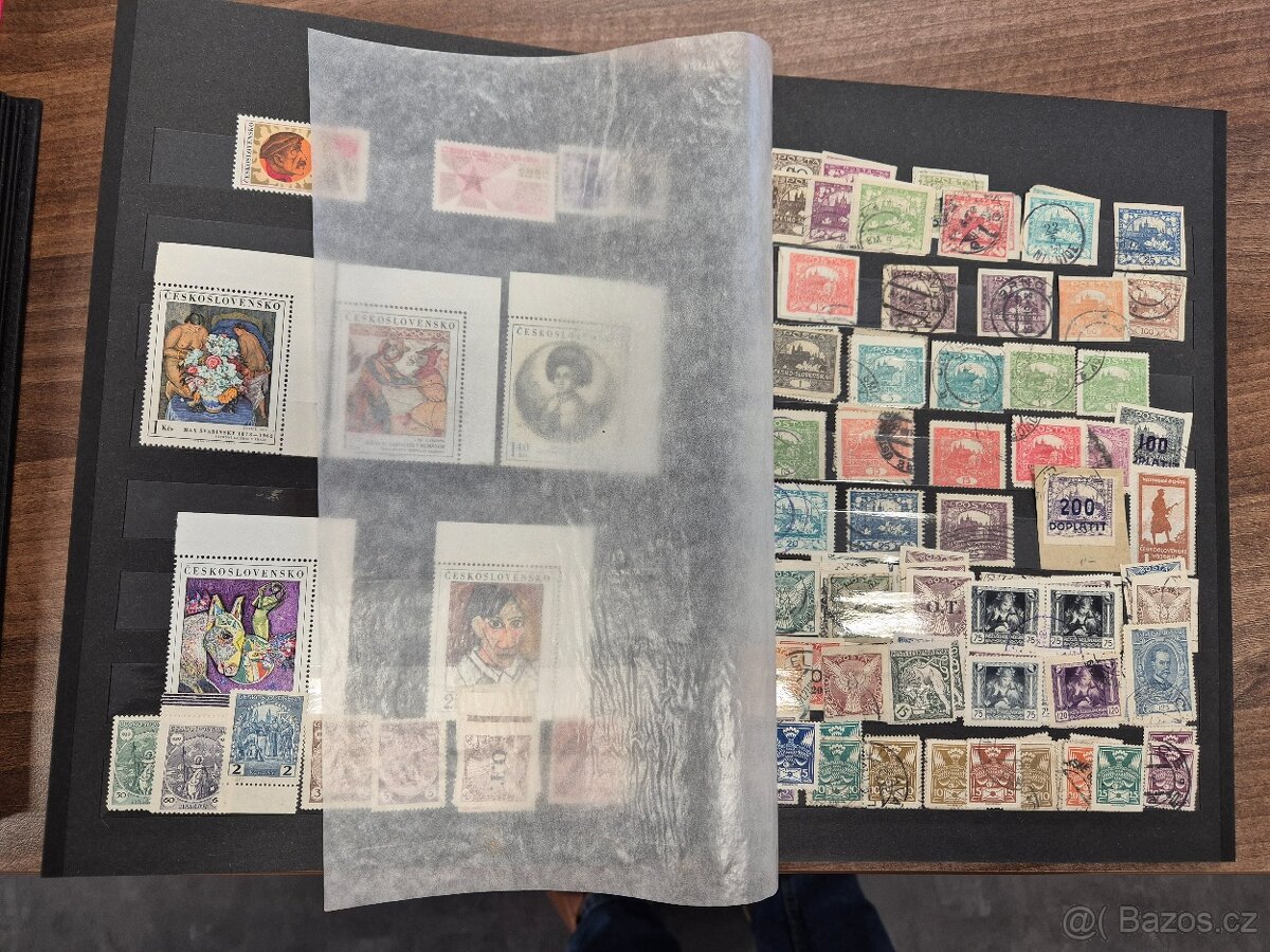 Prodám 4 plná alba známek - 5