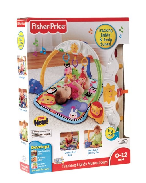 Fisher Price Hrací deka se skládací světelnou hrazdou - 5