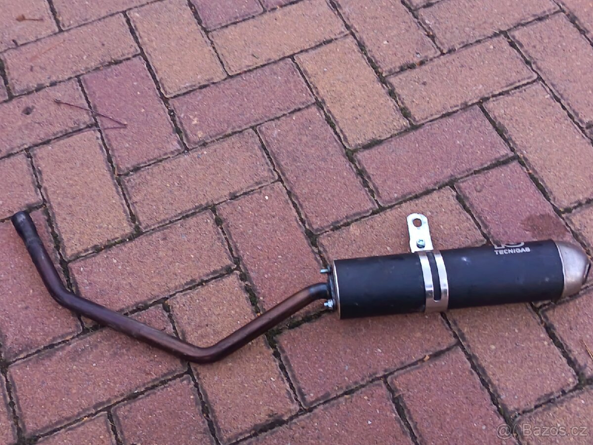 Homologovaný laděný výfuk Tecnigas E-nox pro AM6 - 5