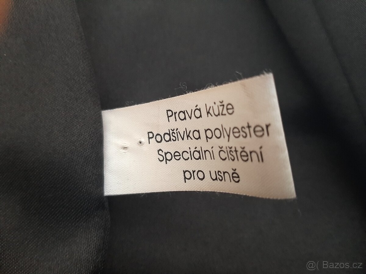 Kožený plášť - kabát - 5