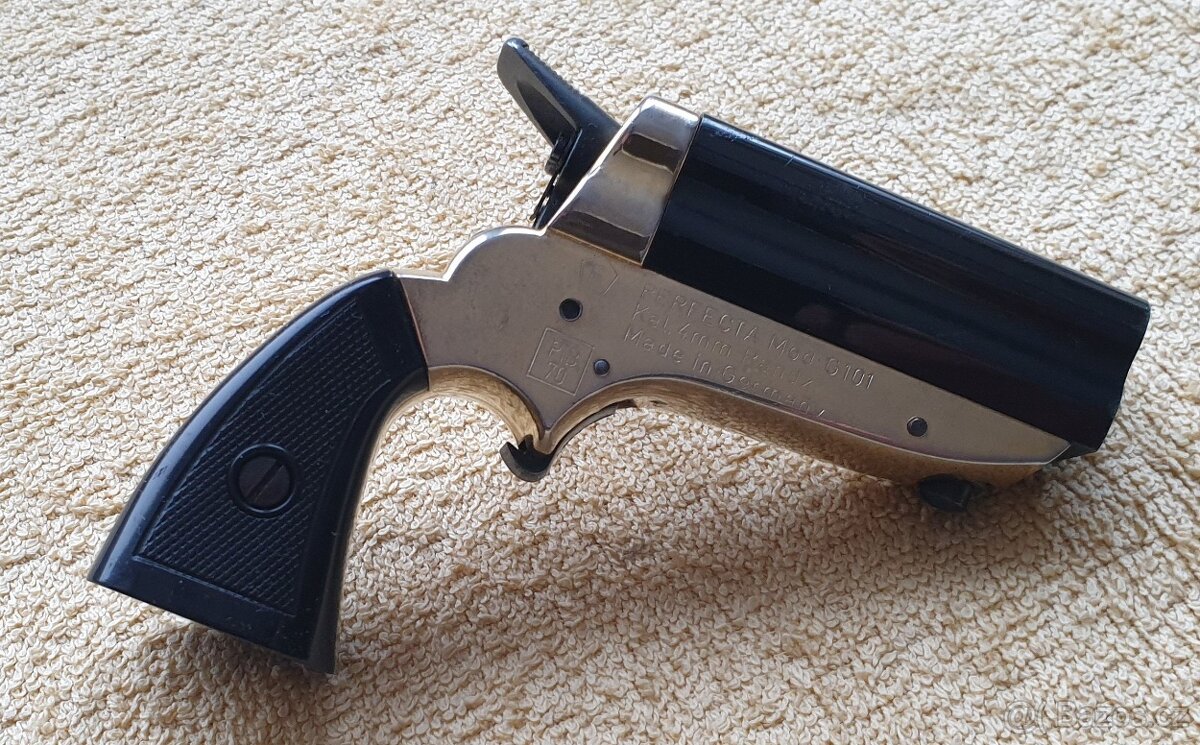 Derringer Perfecta cal.4mmRF SA zdobený Top - 5