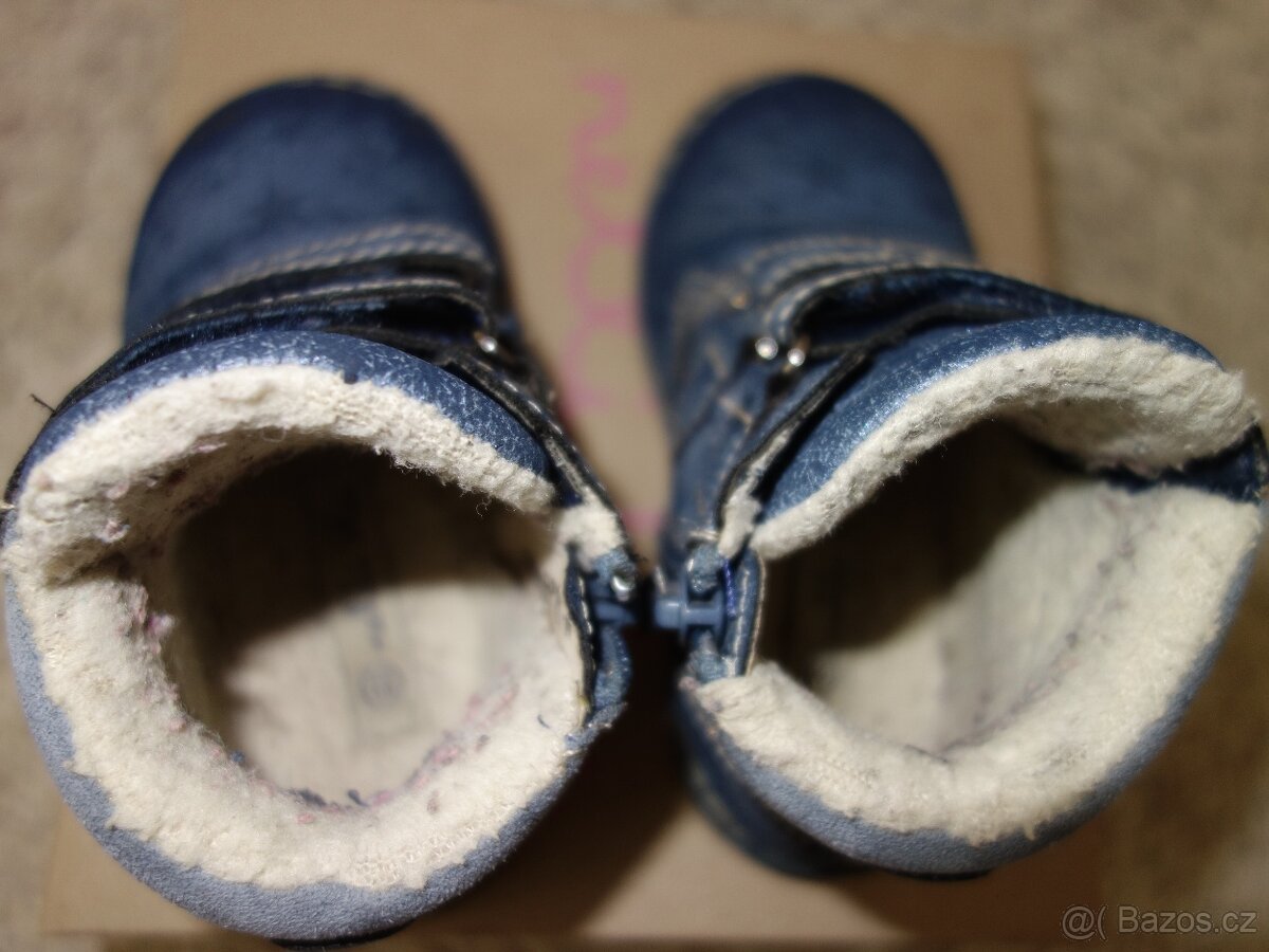 Zimní boty vel.22 - udržované - 5