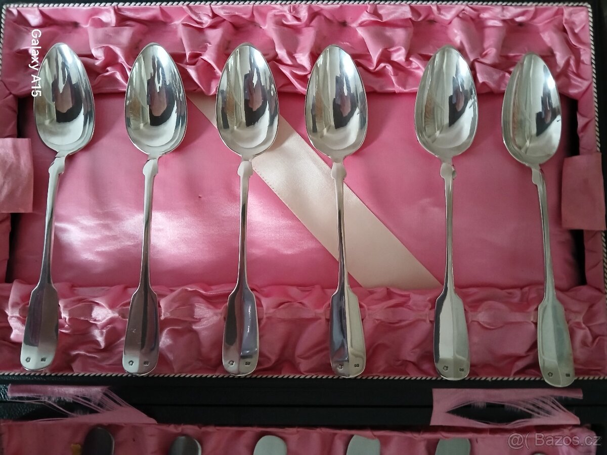 STAROZITNE STRIBRNE PRIBORY RAKOUSKO-UHERSKO - 5