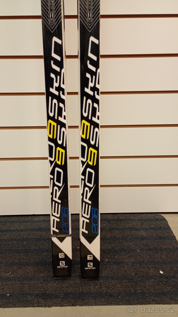 Nové běžky Salomon Aero Skin na NNN 206 cm - 5