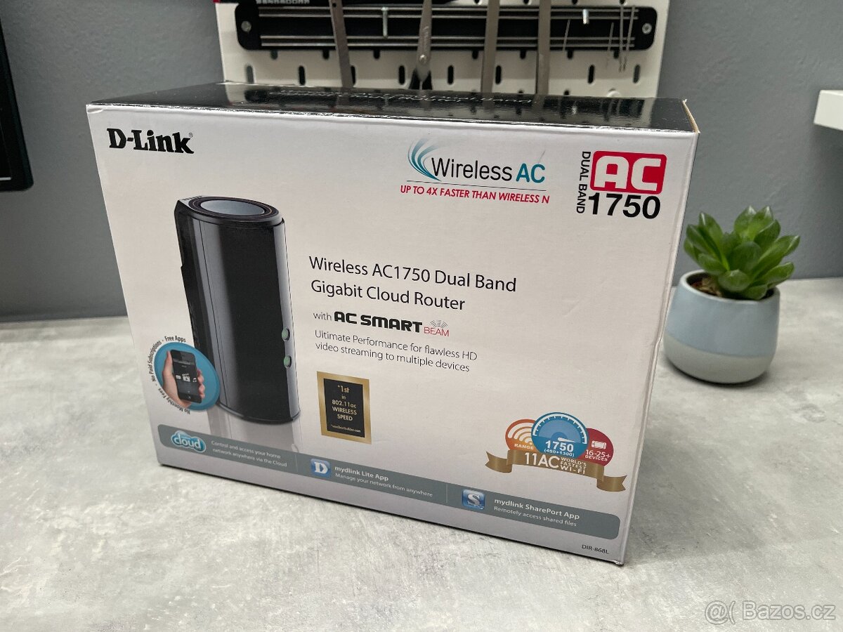 WIFI router D-Link DIR-868L - 1750 Mbps dual-band - 5