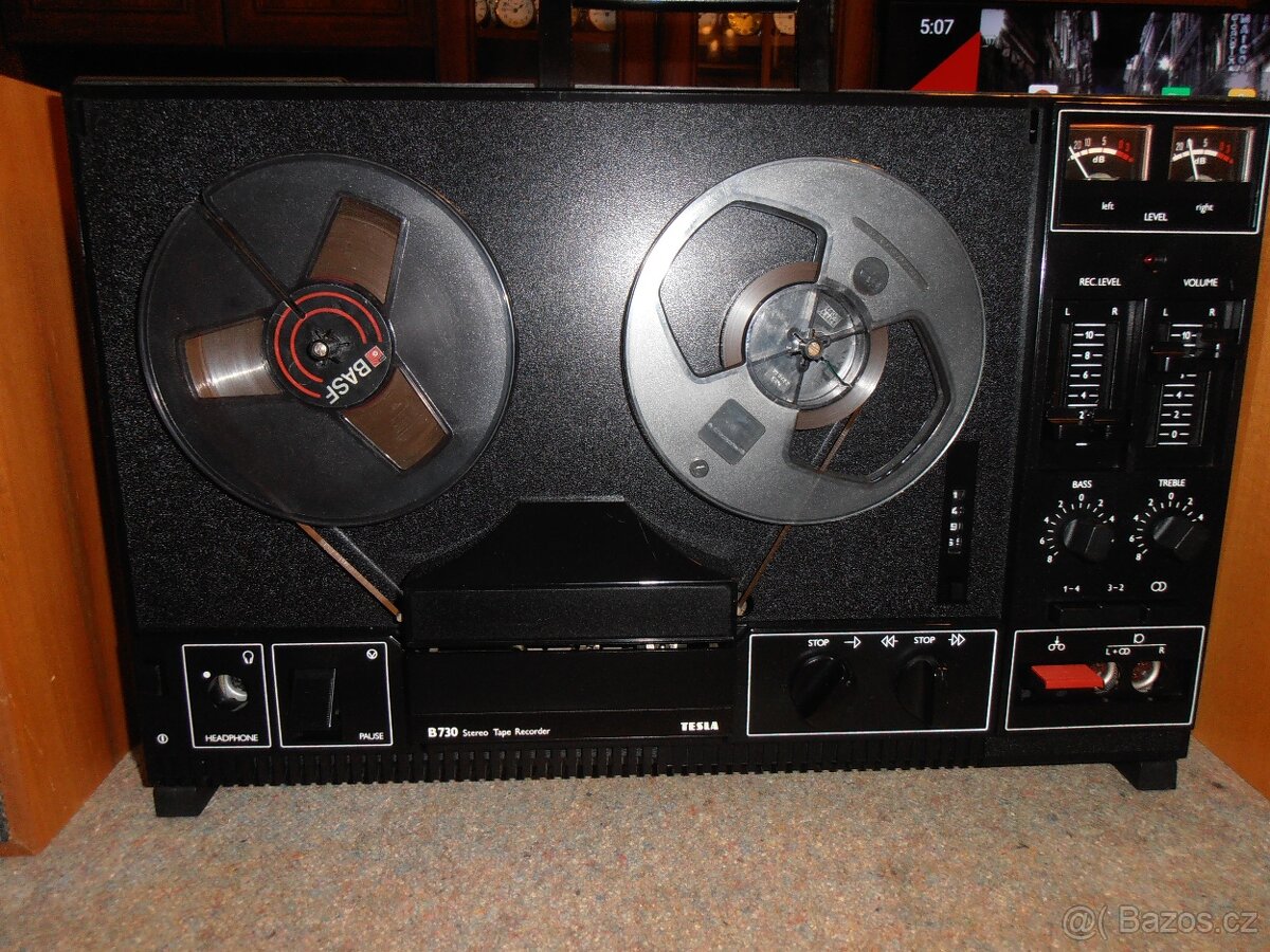 ((( KOTOUČOVÝ MAGNETOFON Tesla B730 ))) - 5