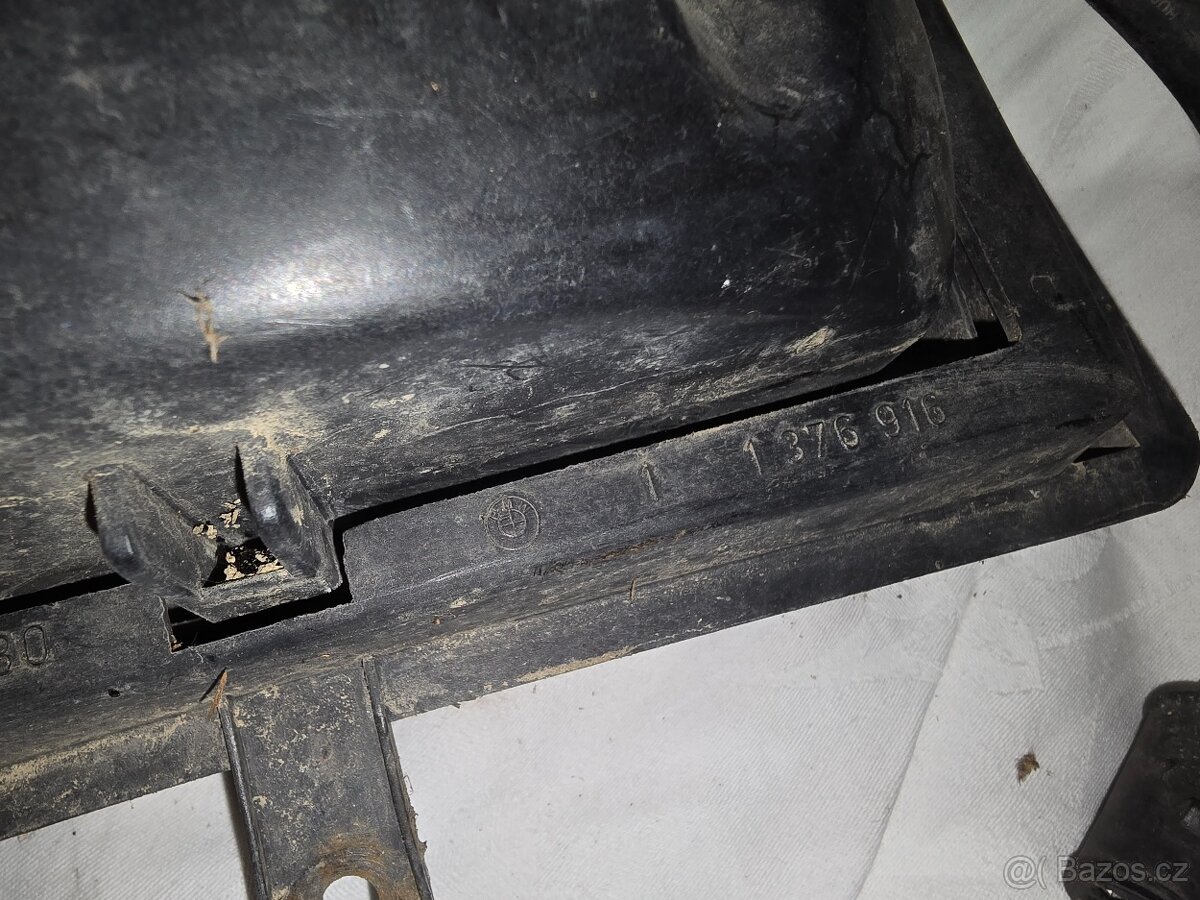 BMW E30 mlhovky s držáky chromák - 5