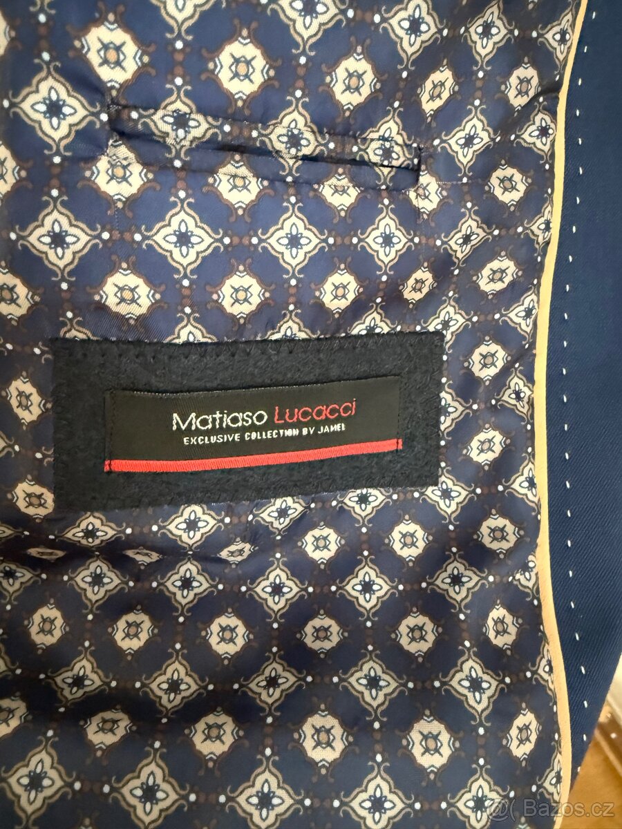 Pánský oblek Matiaso Lucci – vel. 48 (M) - 5