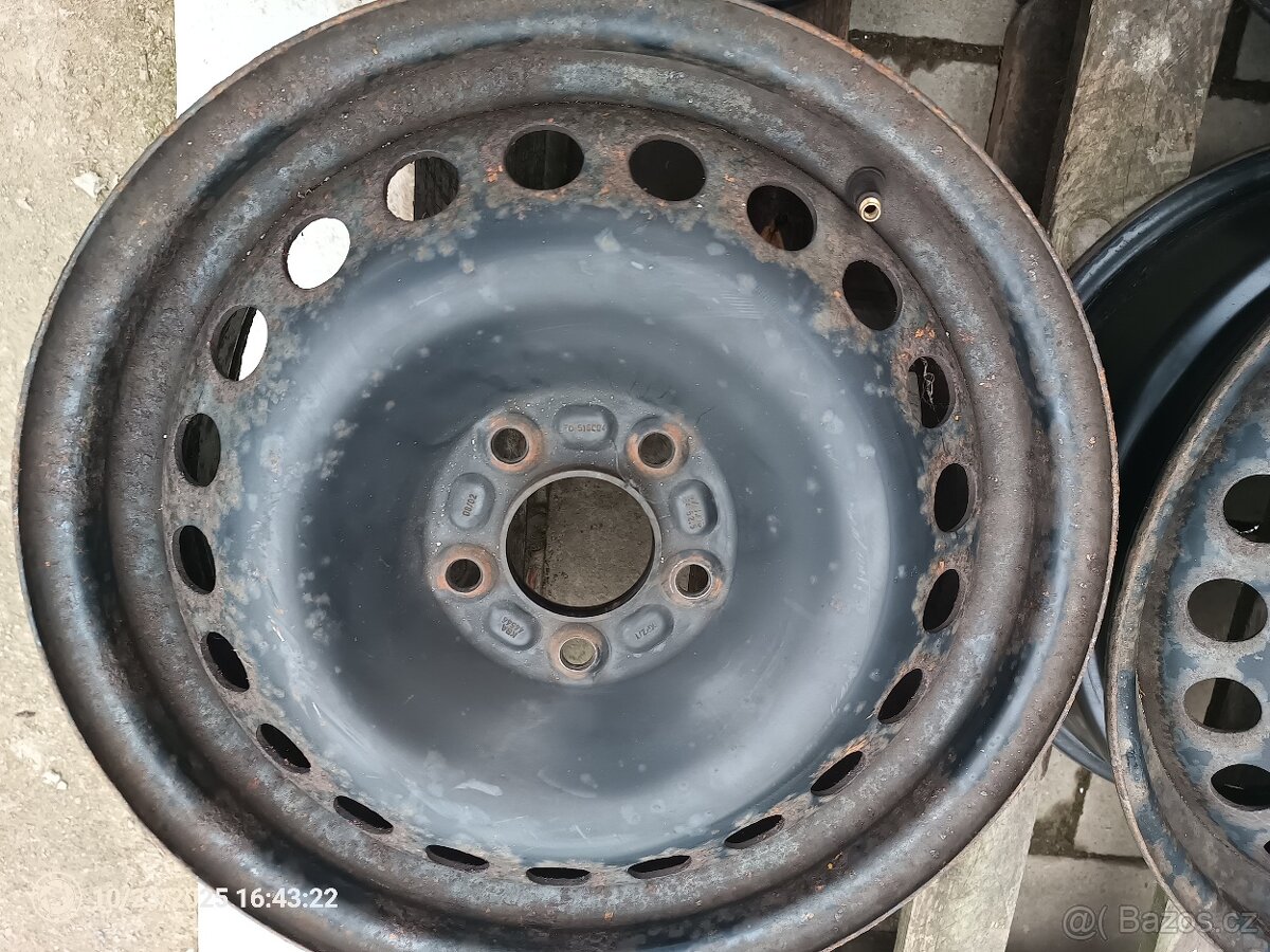 Plechové disky FORD 16" Mondeo, Focus, C-Max, Kuga,.. - 5