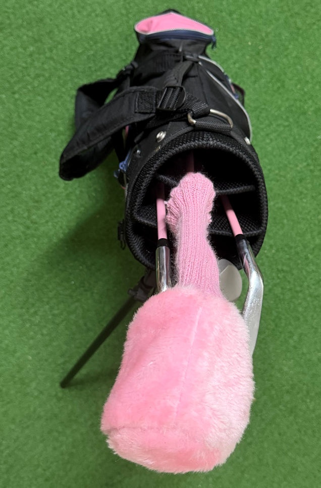 Golfový set Junior PINK pravý, grafit - 6-8 let - 5