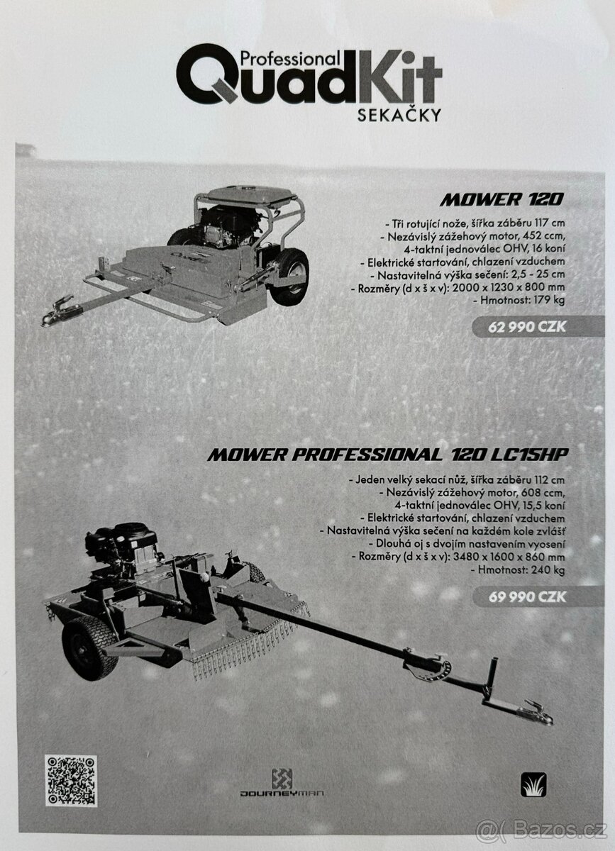 Sekačka QuadKit MOWER 120