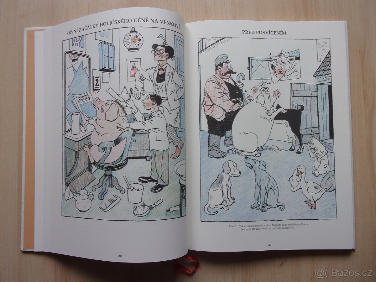 JOSEF LADA - HUMORY - KRESLENÉ ANEKDOTY z let 1911 - 16 - 5