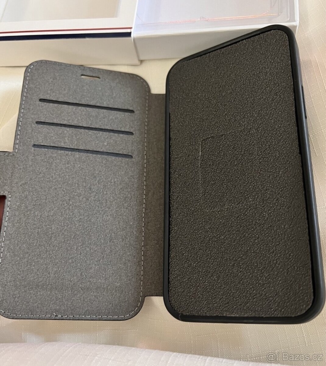 NOVÉ FLIPOVÉ POUZDRO NA IPHONE 12/12 PRO, ČERNÁ - 5