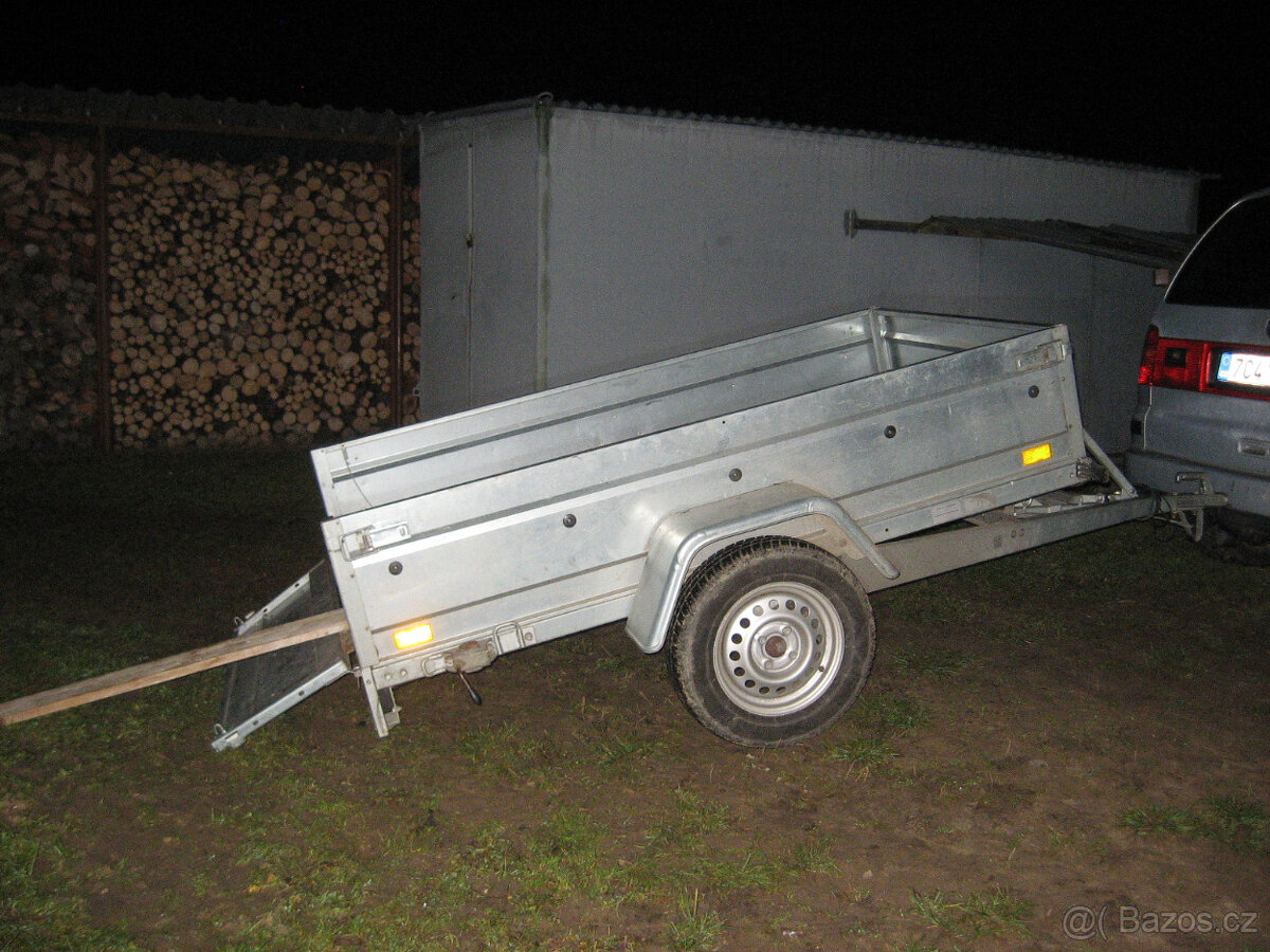 sklopny prives vozik kara traktor na motorky - 5