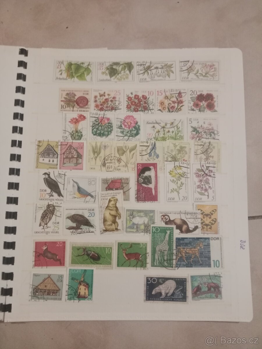 Poštovní známky 1 - 5