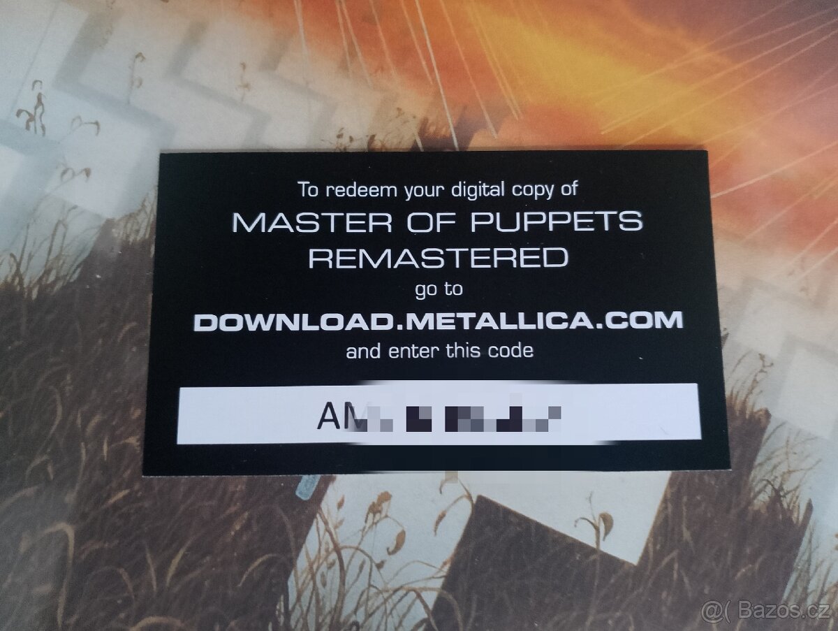 LP Metallica - Master od Puppets - 5