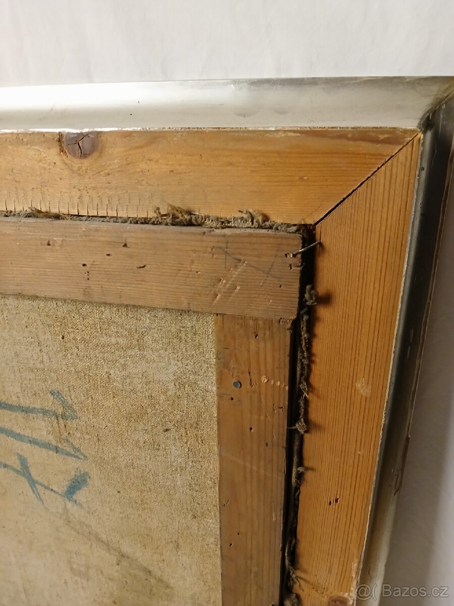 Starožitný obraz O. Koníček - 5