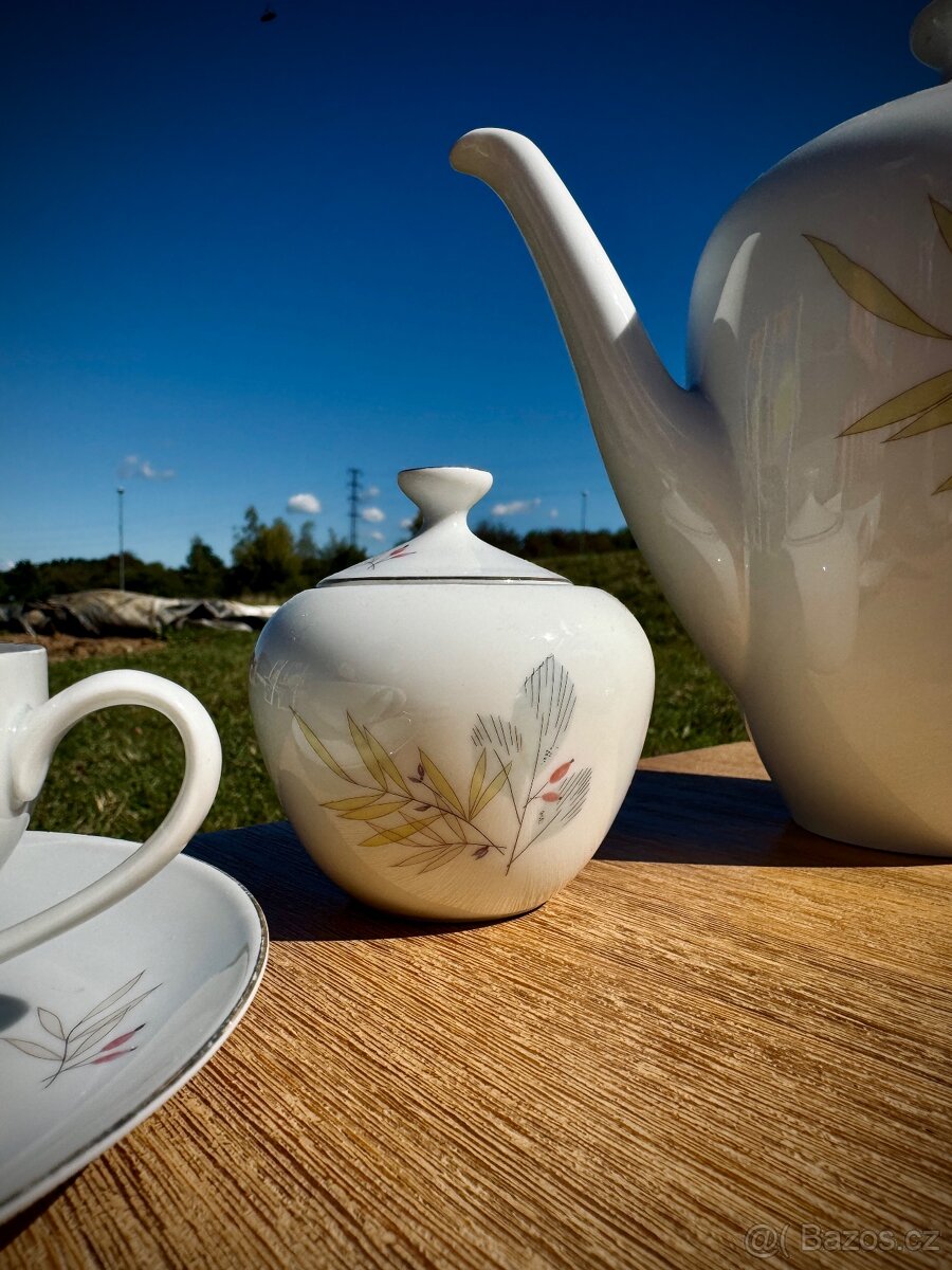 Čajová souprava Arzberg Germany – vzor 473, 60.–70. léta - 5