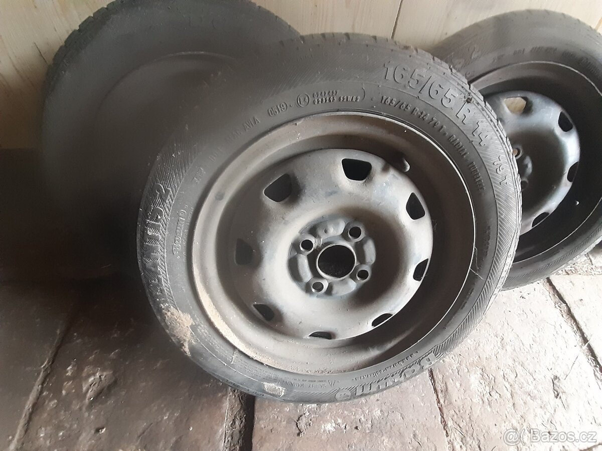 Hyundai Getz 4 disky plechové - 5