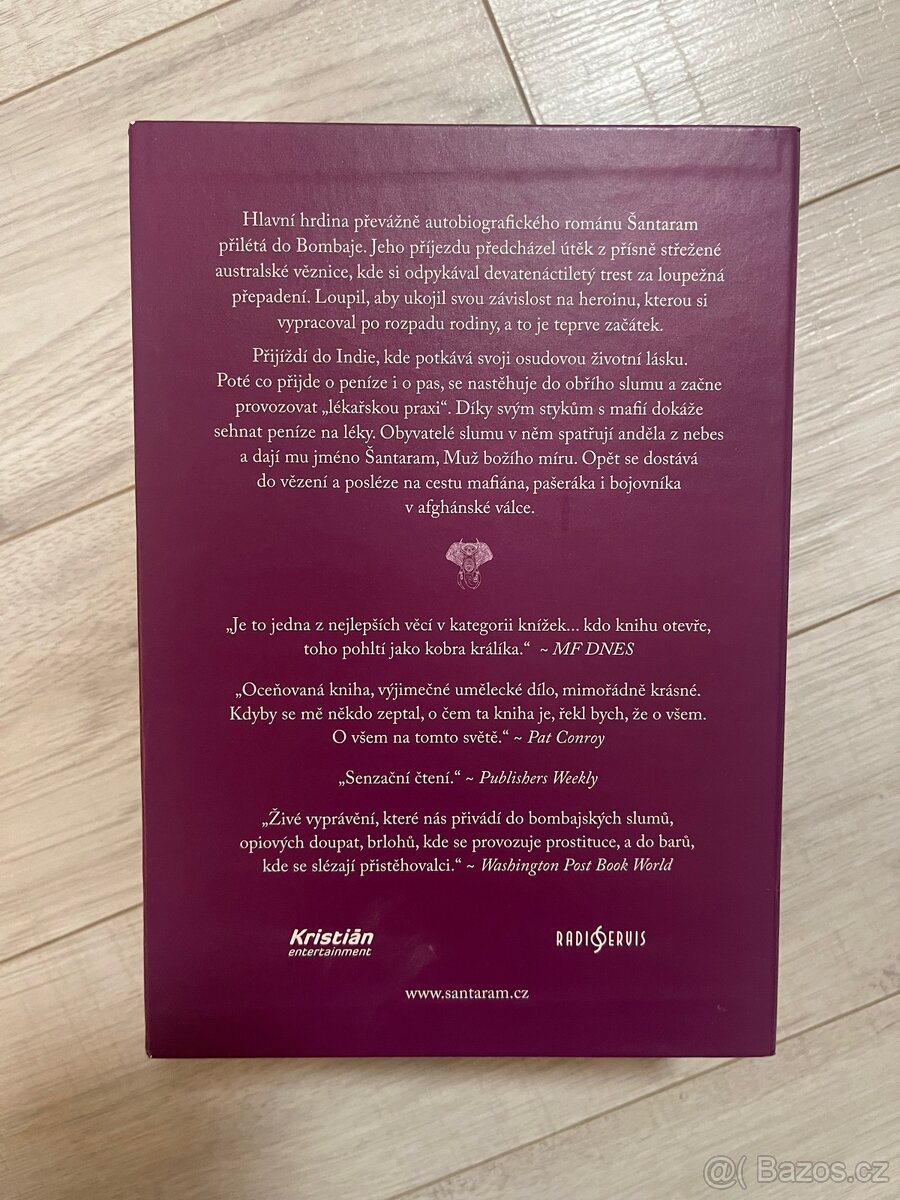 Kniha Shantaram - 3 díly - 5