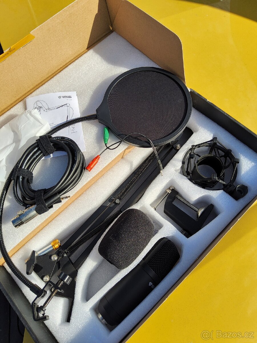 Mikrofon k PC (na streamování a natáčení) Yenkee Studio set - 5