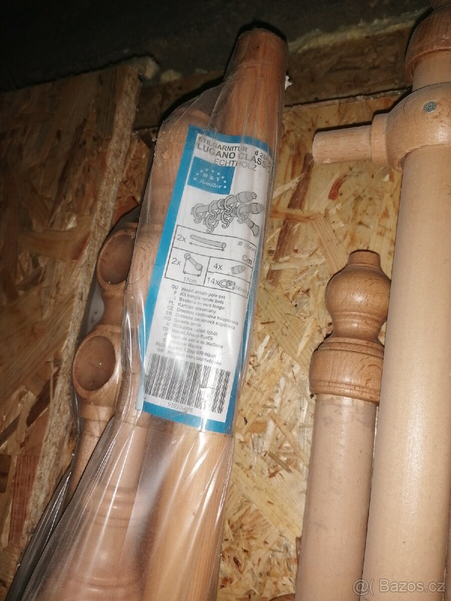 Záclonové tyče dvouřadé - 5
