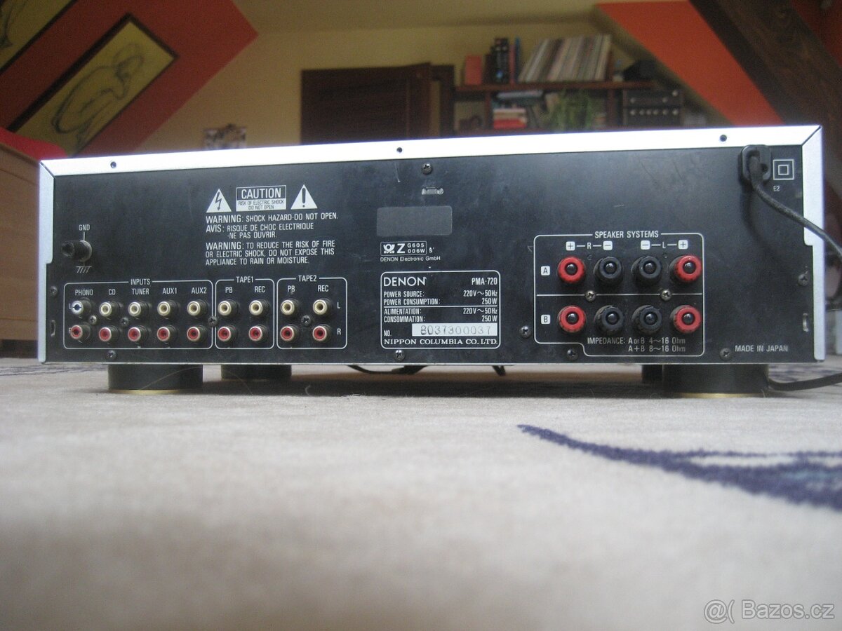 Prodám zesilovač DENON DRA 720 - 5