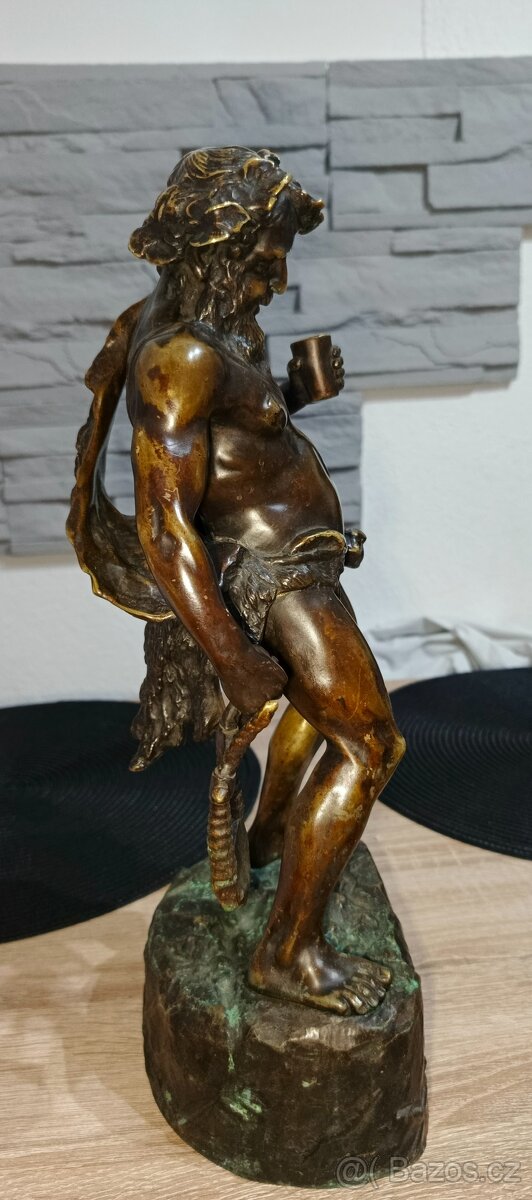 Bronzova socha brose - 5