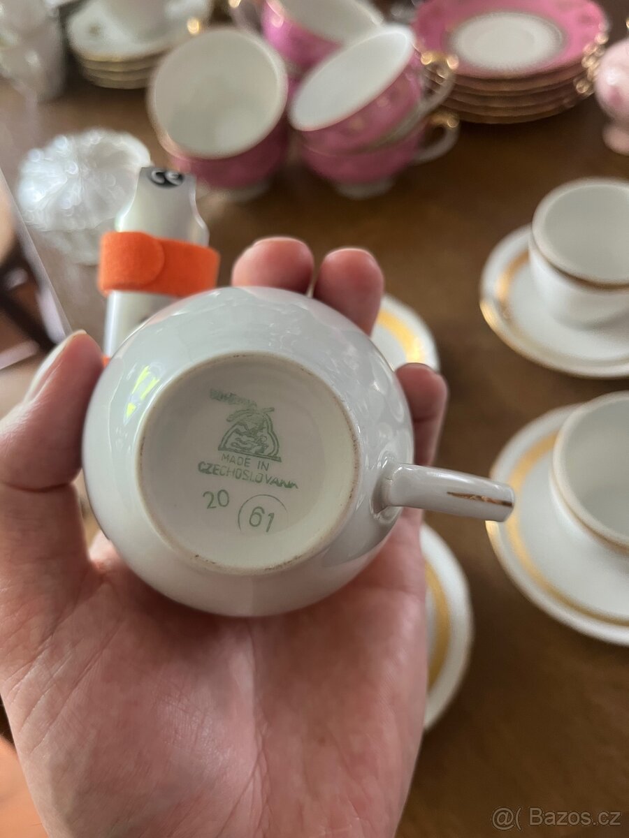 Porcelánová sada – Made in Czechoslovakia (1961) - 5