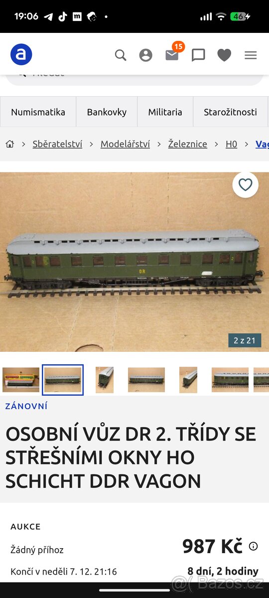 Prodej: Sbírka retro modelů železničních vagónů PIKO a UNID, - 5