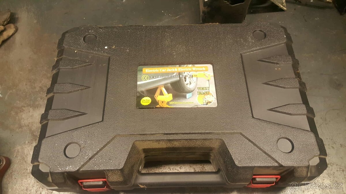 Zvedák elektrický do auta 3t s rázovým utahovákem - 5