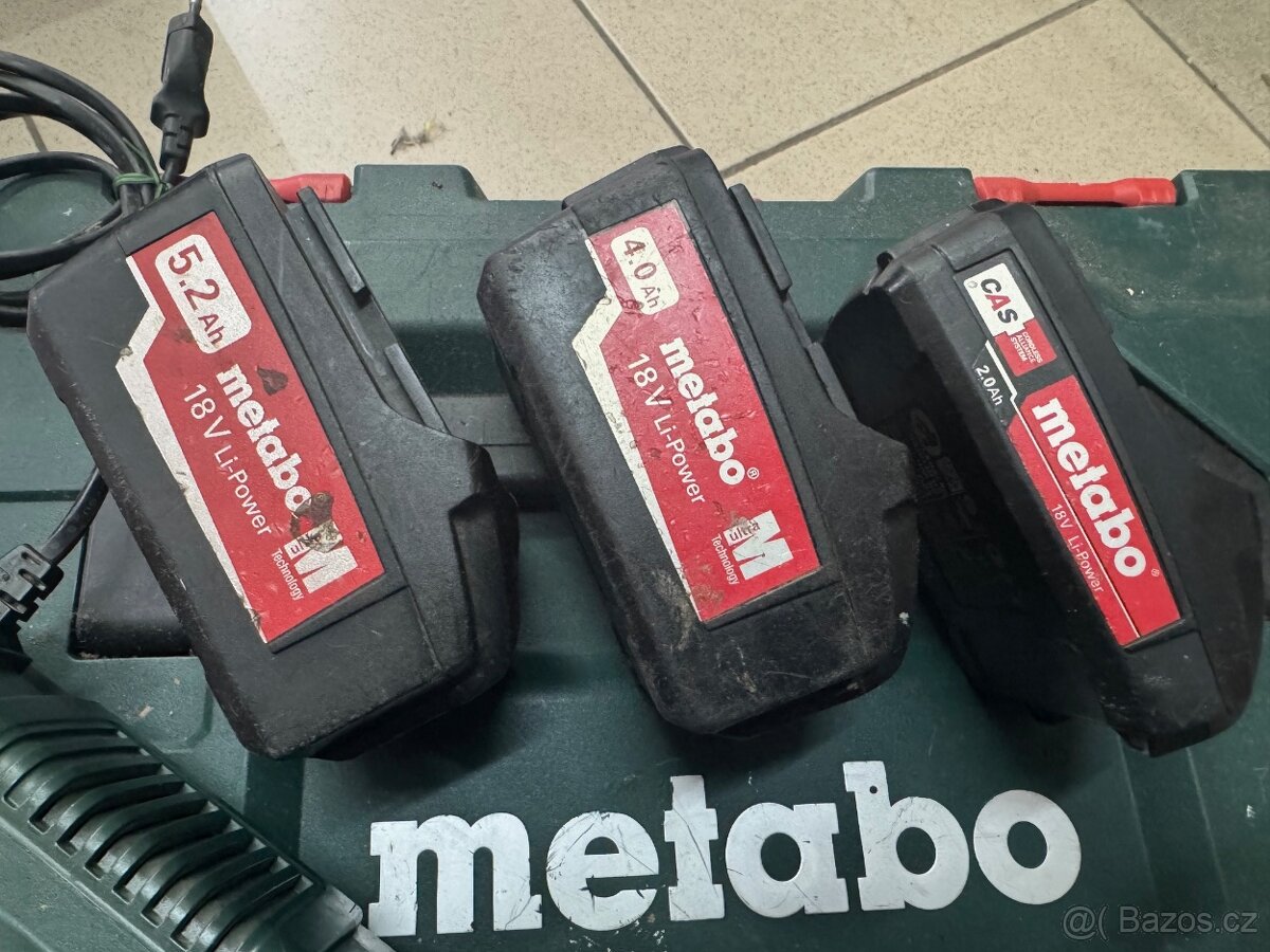 Aku set METABO W18 LTX 125 Quick + SB 18 LTX BL Quick - 5