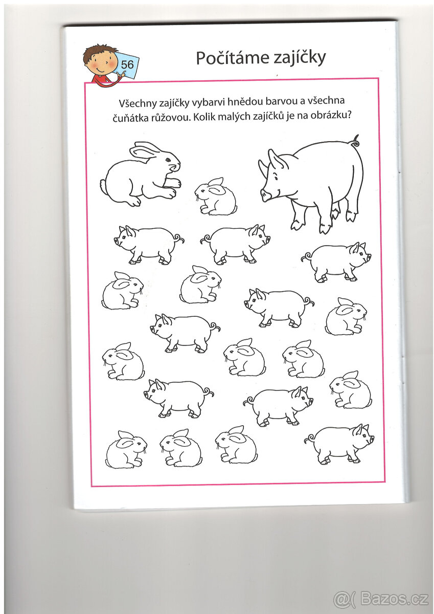 Cvičebnice pro předškoláky: MATEMATIKA -nevyplněná - 5