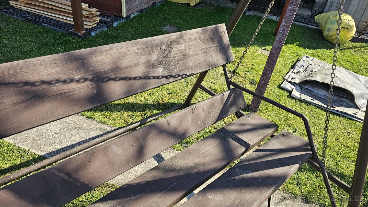 Prodám zahradní houpačku - 5