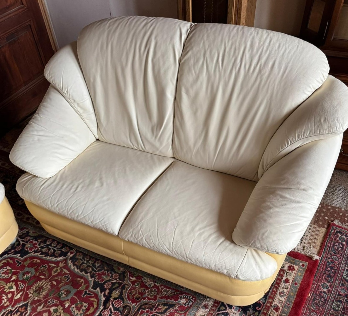 Kožená sedací souprava 3+2+1,5840 - 5