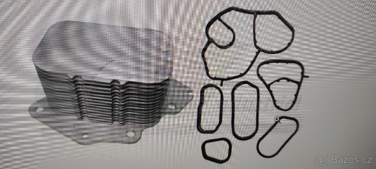 Olejové čerpadlo, olejový chladič (výměník) - 5