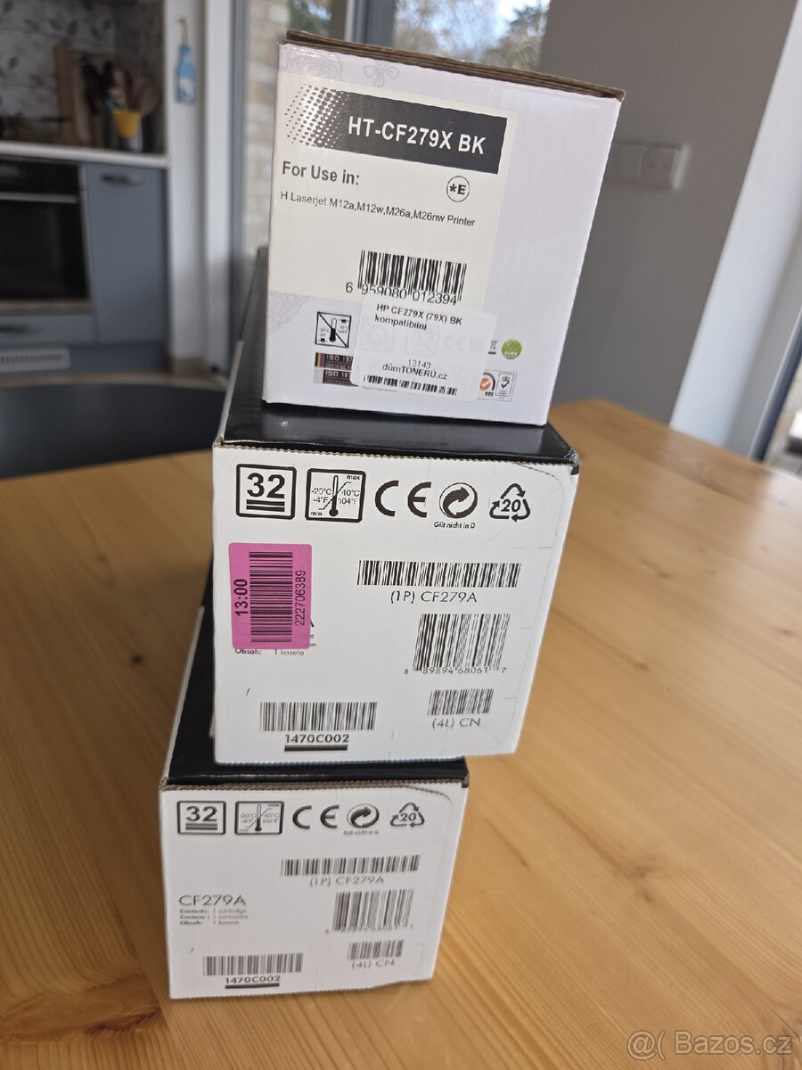 3ks Tonery HP 79A - CF279A - 5
