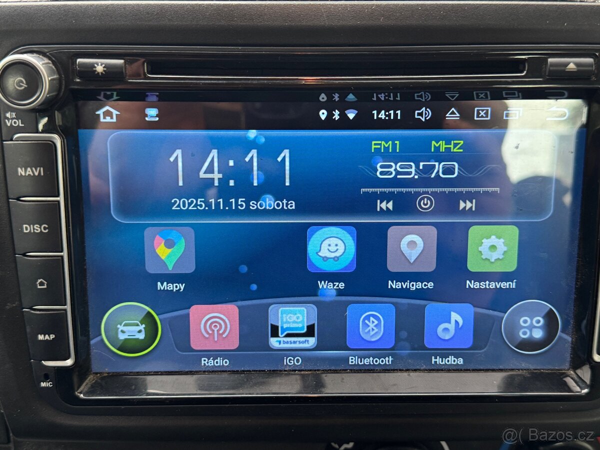 Android autorádio pro VW, Skoda, Seat - 5